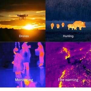 TNV-S50 |   S70 Deklanşörsüz Termal Kamera Çekirdek Modülü 12um 50Hz Kızılötesi Termal Gece Görüş Dürbünü Aksesuarları 384x288/640x512 - Product Image 4