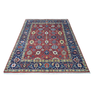 พรมขนสัตว์ทำมือโบราณ ถักด้วยมือ หลายสี ขนาด 8x14 9x12 ชุดพรมสำหรับสวดมนต์ ตกแต่งพื้นบ้าน CR40 - Product Image 1