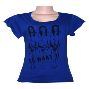 Colección de camisetas estampadas de manga corta con cuello redondo para mujer, nuevo diseño 2024 - Product Image 3