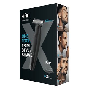Tête de rechange noire pour rasoir électrique 4D Series X, pour le visage, rechargeable, XT3100, tondeuses et coupe-cheveux - Product Image 2