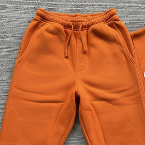 Survêtement en molleton français avec broderie appliquée personnalisée, lavage à l'acide, effet délavé, broderie de patchs, ensemble de survêtement 2 pièces - Product Image 5