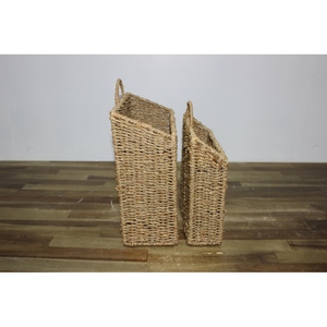 Panier de magazines tissé en jonc de mer de haute qualité Hot New Design fait à la main Accent de maison des usines du Vietnam - Product Image 3