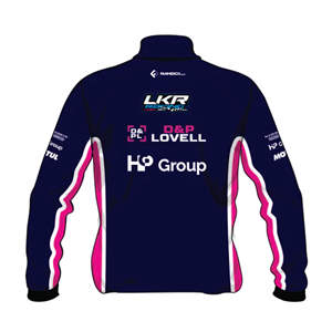 เสื้อแจ็คเก็ตนักแข่งออกแบบของคุณเองแผ่นปักพิมพ์ซับลิเมชันกันลมกันน้ำ - Product Image 2