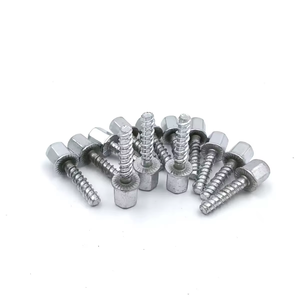 Vis autotaraudeuse en acier galvanisé <span class=keywords><strong>pour</strong></span> fixation murale/<span class=keywords><strong>plafond</strong></span>, boulon d'ancrage <span class=keywords><strong>pour</strong></span> béton, tailles M6, 1/4'', 3/8'', 1/2'' - Product Image 1