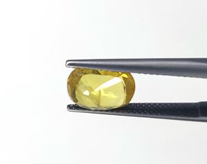 Haute qualité 100% saphir jaune naturel chauffé ovale coupe 3.20 carat bague taille septembre pierre de naissance pour la fabrication de bague et pendentif - Product Image 3