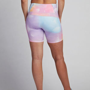 <b>Women's</b> High Waist Compression <b>Board</b> <b>Shorts</b> Breathable Fitness Wear with Custom Sublimation Printed Design Low MOQ - Product Image 2