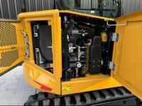 KOSTENLOSER VERSAND CAT 306 CR MINIBAGGER 52PS DIESELMOTOR MIT KABINE UND HEIZUNG/KLIMA/RADEO 24-Zoll-Schaufel EPA CE Zertifiziert Hydraulischer Daumenheber PLC