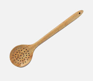 Juego de Utensilios de Cocina de Madera Premium de Cinco Piezas, Espátula Antiadherente, Cuchara, Cuchara Ranurada, Espátula, Batidor, Utensilios de Cocina de Madera Natural - Product Image 5