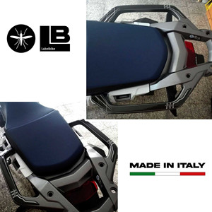 Argento 3D manubrio adesivi di protezione per Honda Africa Twin 1000 2018-2019 paio di adesivi moto - Product Image 2