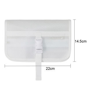 Vietnam Simple style décontracté Simple gommage décontracté suspendu trousse de toilette machine à coudre EVA maille mate modèle minimaliste mat - Product Image 4