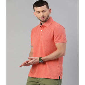 T-shirts polo personnalisés OEM pour hommes, séchage rapide 100% coton à manches courtes de haute qualité, taille plus, respirant, impression en gros - Product Image 3