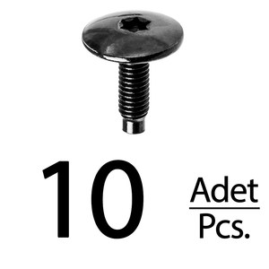 Boulon de glissière de siège Torque (Torque) pour sièges Peugeot Citroën Renault VW BMW 3 E90 - 10 pièces - Product Image 1