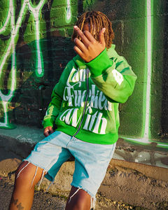 Sweat à capuche thermique unisexe en éponge française 100% coton de haute qualité personnalisé pour impression bouffante brodée à l'acide Style anti-rétrécissement automne - Product Image 5