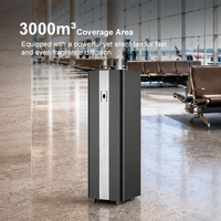 DANQ Máquina de Aromatización Comercial de Alto Rendimiento, de Pie, con Control por Botones, 500ml, 3000m³, para Hoteles, Centros Comerciales, Salas de Exposiciones, OEM, ODM