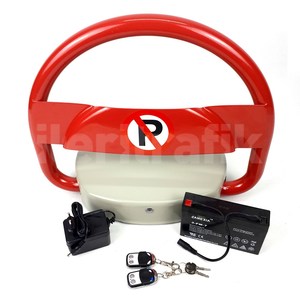 Barrière de stationnement personnelle télécommandée de type ovale pour abri de voiture et place de stationnement, alimentée par batterie - Product Image 6