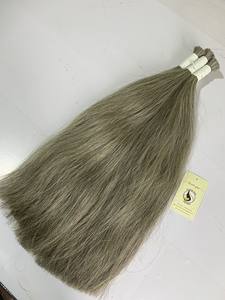 Extension de cheveux humains de vierge russe, qualité supérieure, 8 pouces, cheveux lisses naturels, Double Drawn, vente en gros - Product Image 3