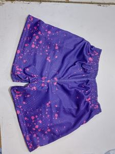 Short 100% polyester avec impression par sublimation, short 100% maille pour plage, gym, course, réveil, sport, plis, entrejambe de 5 pouces - Product Image 5