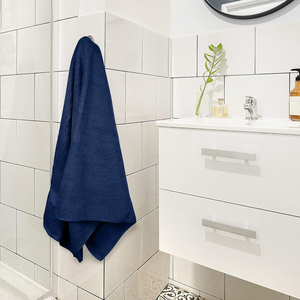 Serviettes de bain 100% coton de qualité supérieure avec impression de logo personnalisé pour hôtels et maisons Ensemble de serviettes de bain 100% coton en gros - Product Image 2