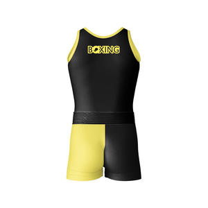 Conjunto de Uniforme de Boxeo Definitivo con Camiseta Deportiva Ventilada y Pantalones Cortos de Ajuste Profesional, Perfecto para Entrenamiento de Atletas 2026 - Product Image 3