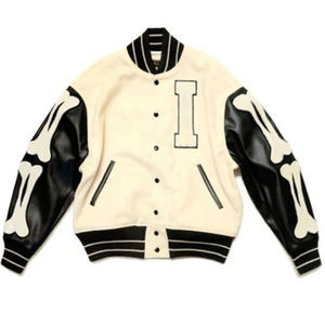 Blouson aviateur unisexe à capuche imperméable de haute qualité Design universitaire personnalisé en tricot uni pour l'hiver Vente en gros - Product Image 3