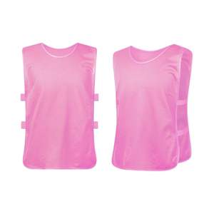 Pinnies deportivos de malla ligera para entrenar chalecos de scrimmage personalizados para niños y adultos juegos de equipo en opciones coloridas - Product Image 3