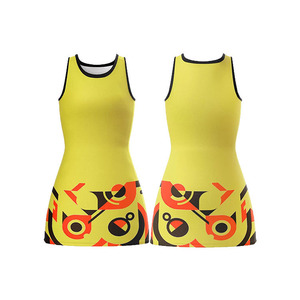 Vêtements de sport de netball réversibles personnalisés avec impression numérique, matière 100 % polyester, étiquette personnalisée, coupe et design parfaits - Product Image 3