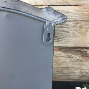 Conception murale enduite de poudre galvanisée polie verte brillante de boîte aux lettres de jardin pour le stockage élégant de maison et de service postal - Product Image 5