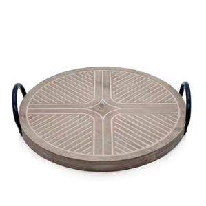 Bandejas de madera de primera calidad hechas a mano, elegantes y perfectas para el hogar, hotel, catering o uso en eventos, Bandejas para servir alimentos, suministros a granel - Product Image 6