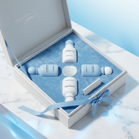 Kit de découverte personnalisé Jarsking pour les marques de parfums haut de gamme, flacons en verre ronds avec bouchons sphériques, emballage OBM