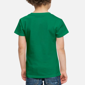 Ropa para niños 100% Camiseta de manga corta de algodón Camiseta básica de color sólido en blanco para niños Ropa de verano Camisetas personalizadas para niños - Product Image 2