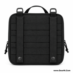 Panel de administración reforzado de alta resistencia, bolsillo de administración, bolsa para equipo de pecho, organizador de gancho y bucle, funda de mapa de perfil bajo, bolsas de administración - Product Image 3