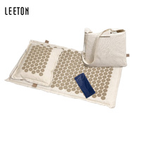 Tapis et oreiller d'acupression portables et faciles à ranger pour les entraînements sportifs et de divertissement