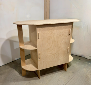 Mostrador Portátil de Madera para Tienda (Plegable) - Product Image 5