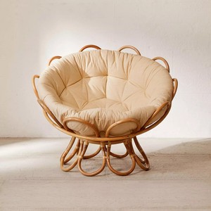Fauteuil Papasan en rotin bohème fabriqué au Vietnam, chaise de loisirs d'extérieur pour salon, chambre, hôtel, villa, mobilier de maison - Product Image 2