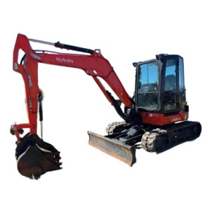 Excavatrice sur chenilles d'occasion japonaise de haute qualité 2022 Kubota U55-5 rentable avec d'excellentes performances - Product Image 1