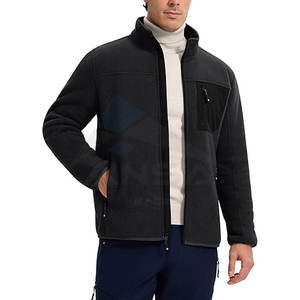<b>Mens</b> Fleece <b>Jacket</b> Full Zip <b>Sherpa</b> Lined Thick Warm Winter Outdoor Hiking <b>Jacket</b> for Cold Weather Camping Trekking Travel - Product Image 5