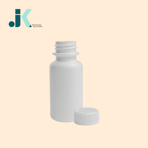 Soluciones OEM/ODM de alta calidad de CR Lid White 30ml HDPE Packaging Syrup botella redonda M0303 - Product Image 2