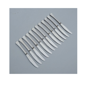 Couteau à dessert en acier inoxydable, ensemble de 6 pièces, couteau à gâteau de mariage et coupe-gâteau de serveur, meilleur artisanat, fournisseur en gros - Product Image 5