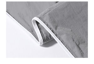 Pantalon Cargo droit décontracté pour hommes 100% polyester couleur unie salopette pantalon pour hommes multi-poches lavé 2025 - Product Image 6