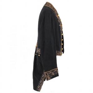 Uniformes flexibles de algodón 17th & 18th Century Historical & Carnival Disfraces de Halloween Coat - Product Image 4