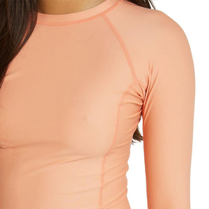 Ladies Long Sleeve <b>Rash</b> <b>Guard</b> Shirt Ans Top with Quick-Dry UV Protected Fabric Available in Multiple Customized Sizes and Colors - Product Image 2