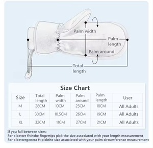 Guantes de esquí de diseño personalizado del fabricante Cuero de alta calidad para snowboard Nueva llegada al mejor precio del fabricante - Product Image 4