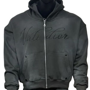 2025 Unisex Fashionable Solid Pattern Fleece Hoodie <b>Trouser</b> Set Custom Tracksuits Winter Season Breathable 100% Polyester - Product Image 6