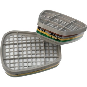 สำหรับแผ่นกรองแบบผสม 3M รุ่น 6059 A1 B1 E1 K1 EN 141 สำหรับซีรีส์ 6200 6800 7502 แพ็ค 8 ชิ้น - Product Image 1