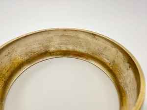 Bracelet jonc en laiton gravé floral large et moderne, taille personnalisée, style bohème, empilable, artisanat MS, Ms-wc-001 - Product Image 6