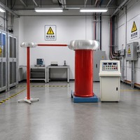 Ensemble de test AC Hipot 30 kVA, transformateur de test haute tension avec console de contrôle numérique