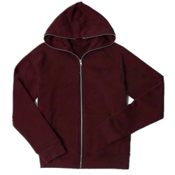 Sudadera con capucha con cremallera completa de alta calidad de algodón poliéster hombres sudaderas con capucha de impresión personalizada cremallera completa de lana Sudadera con capucha de peso pesado - Product Image 6