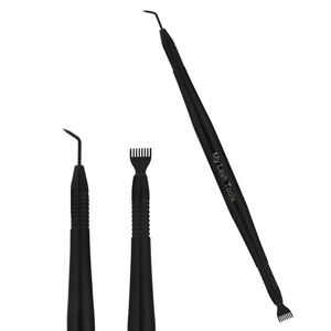 ที่ยกขนตาแบบโค้งอุปกรณ์แยกขนตาอุปกรณ์ปัดขนตาแบบไม่ลื่นทำจากสเตนเลส - Product Image 6