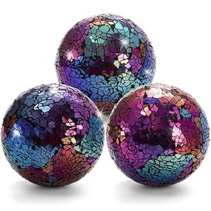 ลูกบอลคริสต์มาสโมเสคแก้วหรูหราทำมือ-แขวนประดับไฟ-เป็นมิตรกับสิ่งแวดล้อม-ของขวัญตกแต่ง - Product Image 6