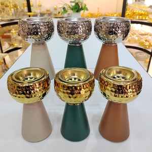 Brûleur d'encens en métal sur demande Bakhoor pour encens parfumé Design gravé Brûleur d'encens Design martelé À vendre Facile à utiliser 2025 - Product Image 1